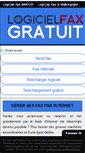 Mobile Screenshot of logiciel-fax-gratuit.net