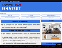 Tablet Screenshot of logiciel-fax-gratuit.net